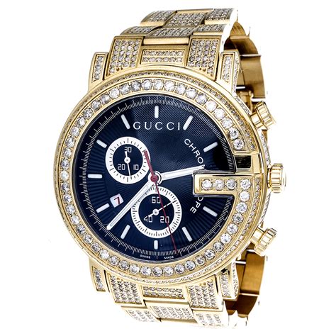 men's gucci jewelry sale|gucci diamond watches for men.